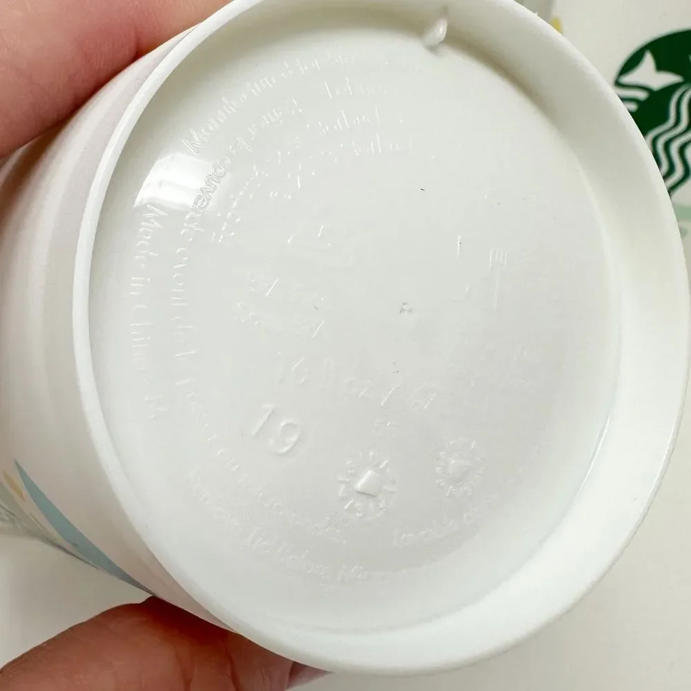 7 STARBUCKS‎ REUSABLE CUPS LEAF EDITION